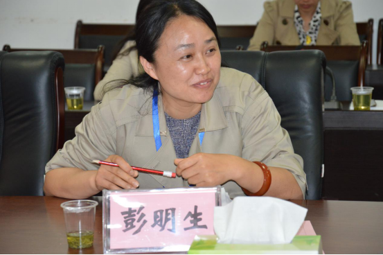 贵阳职院质量办彭明生主任分享经验